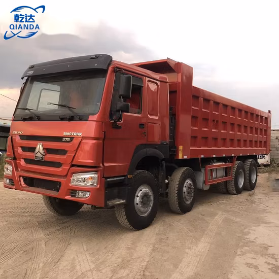 Прямые продажи на заводе Sinotruk HOWO Самосвал Подержанный Самосвал 8*4 Самосвал 12 Колеса Подержанный Самосвал